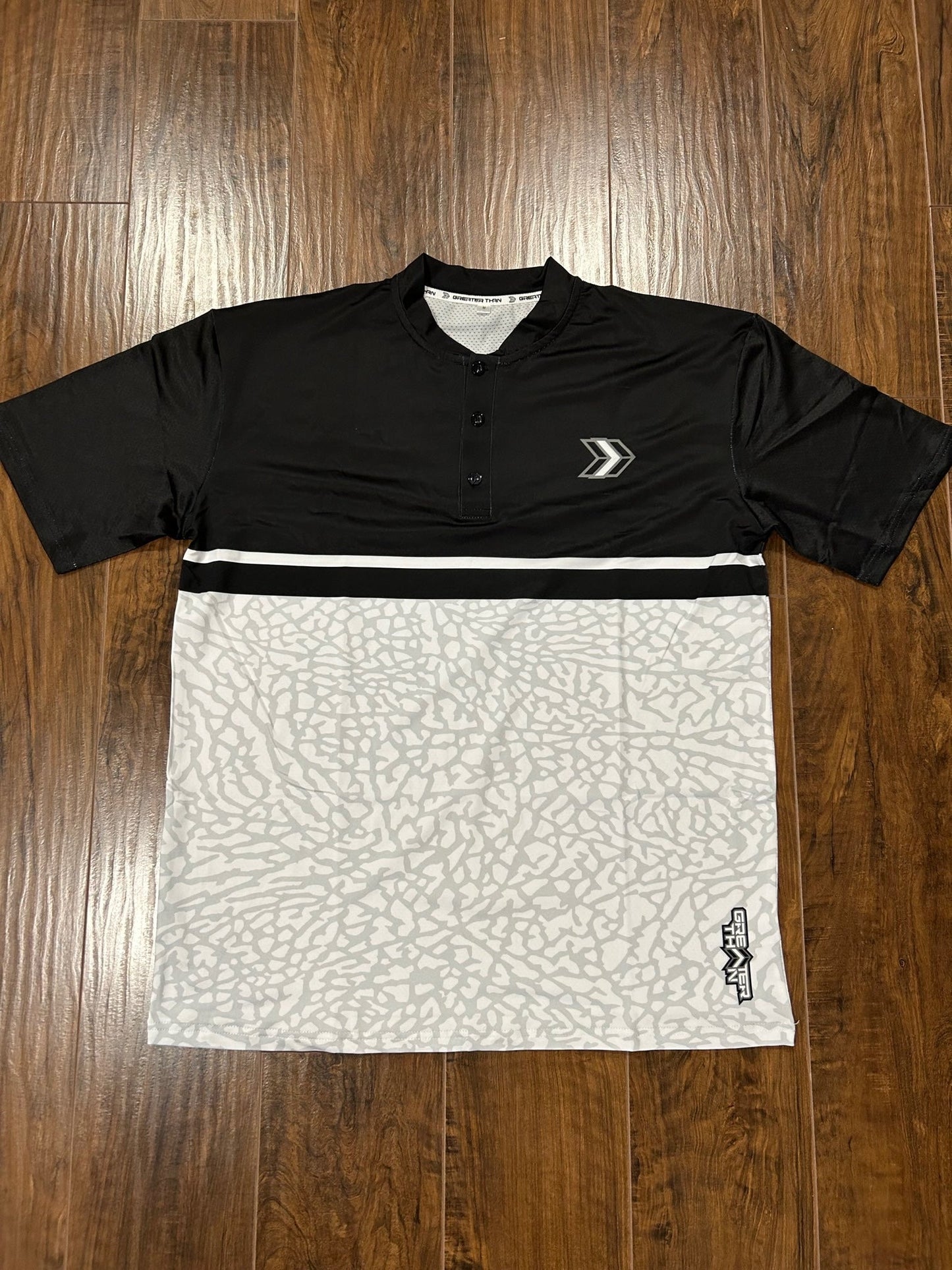 White "Limits" Polo