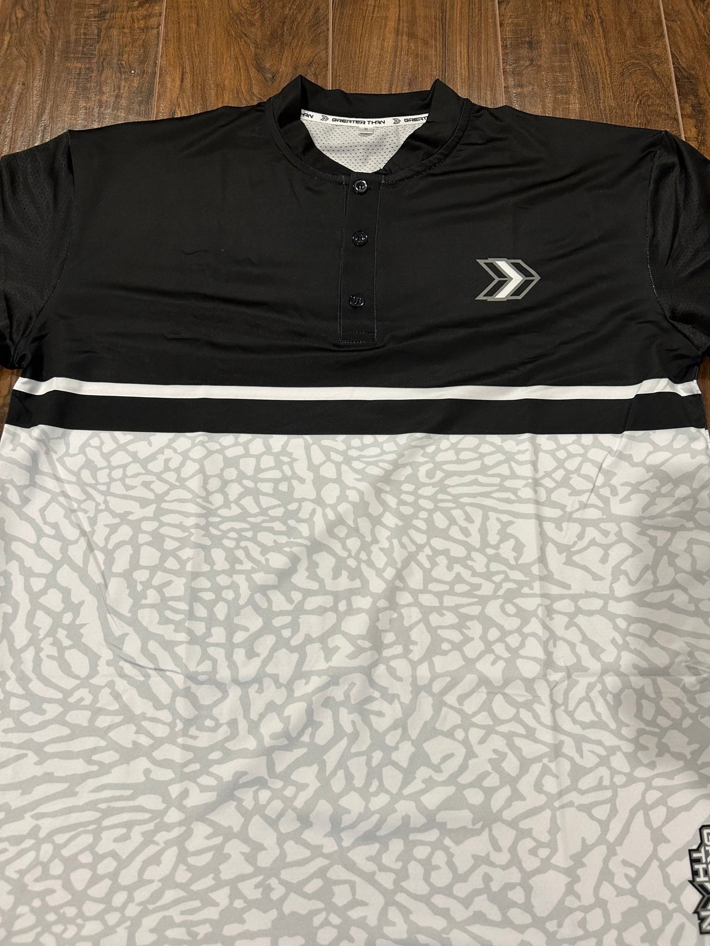 White "Limits" Polo