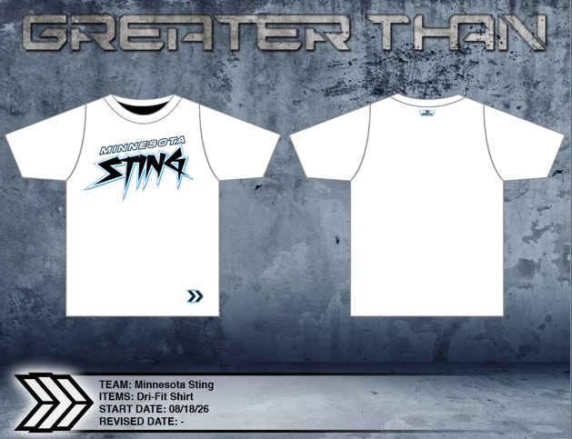 Minnesota Sting Dri-FIt (White)