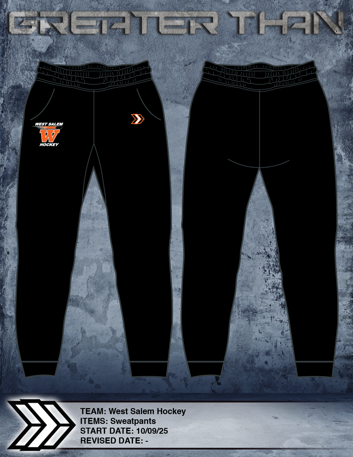 West Salem Hockey Hybrid/Joggers