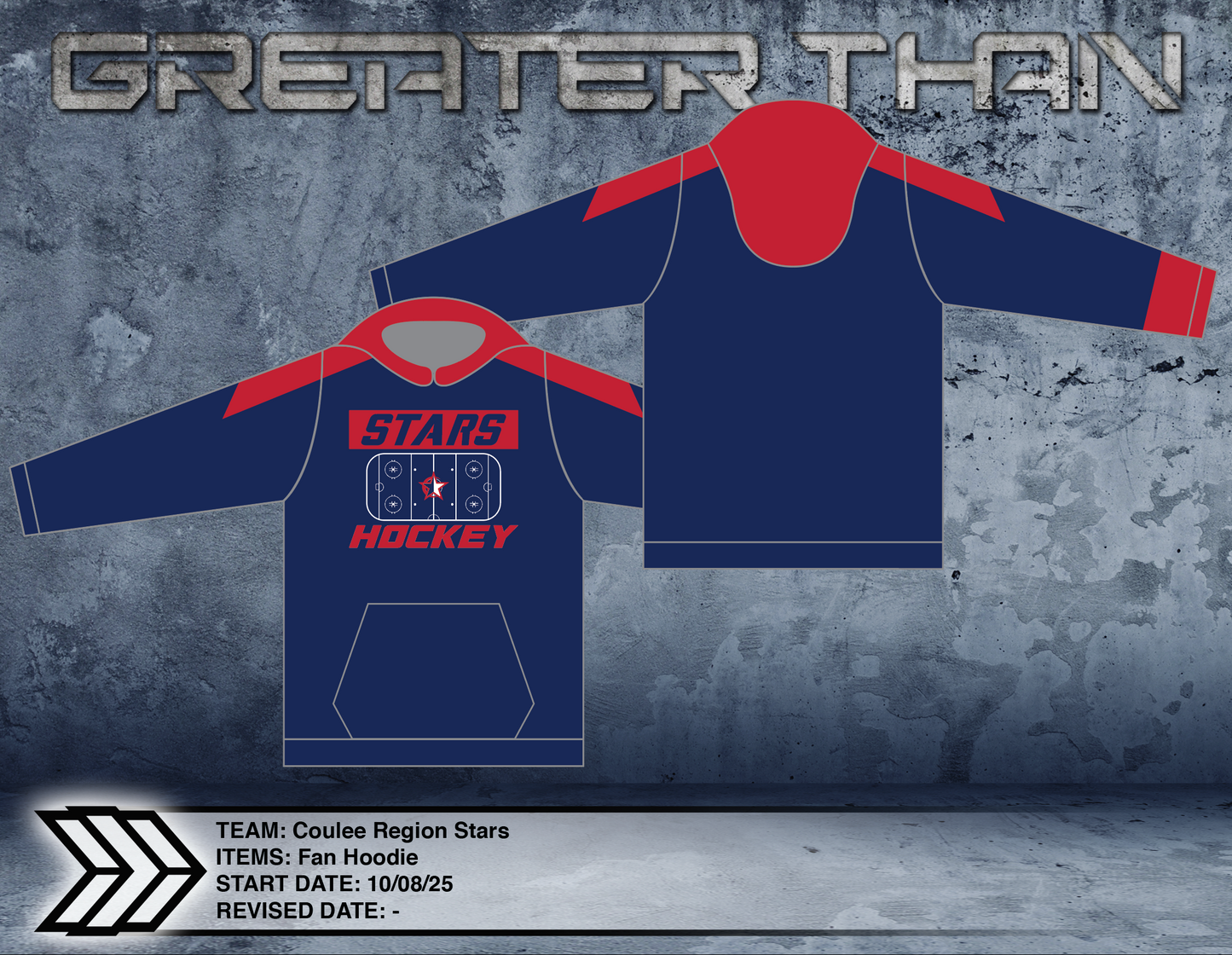 Coulee Region Stars Fan Hoodie 2025