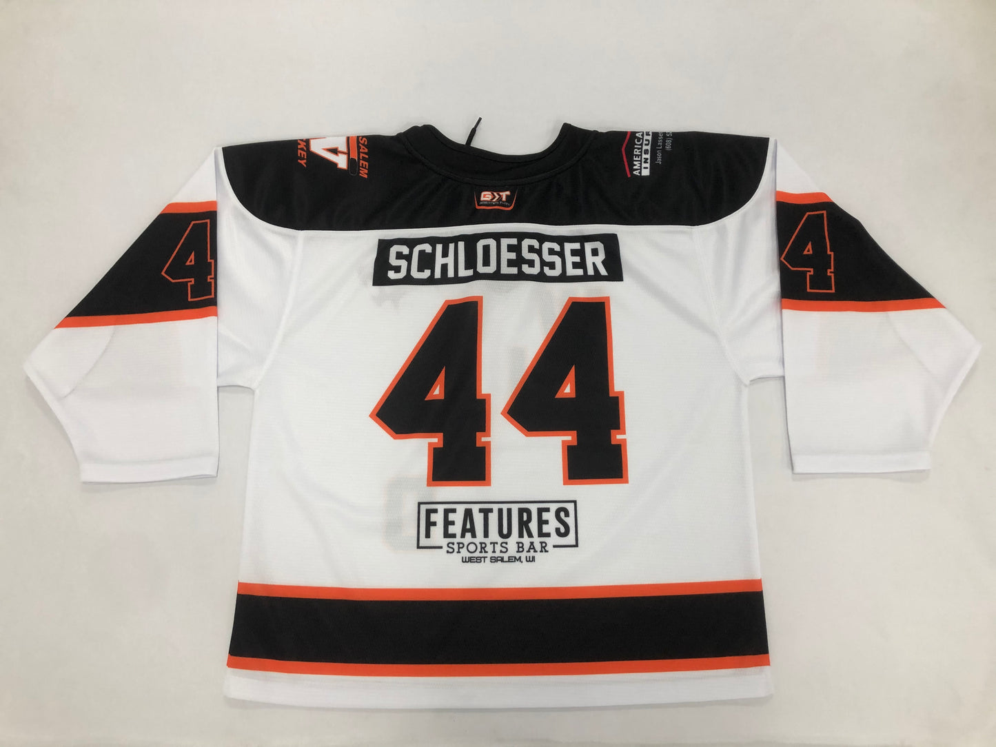 West Salem Hockey Jersey White