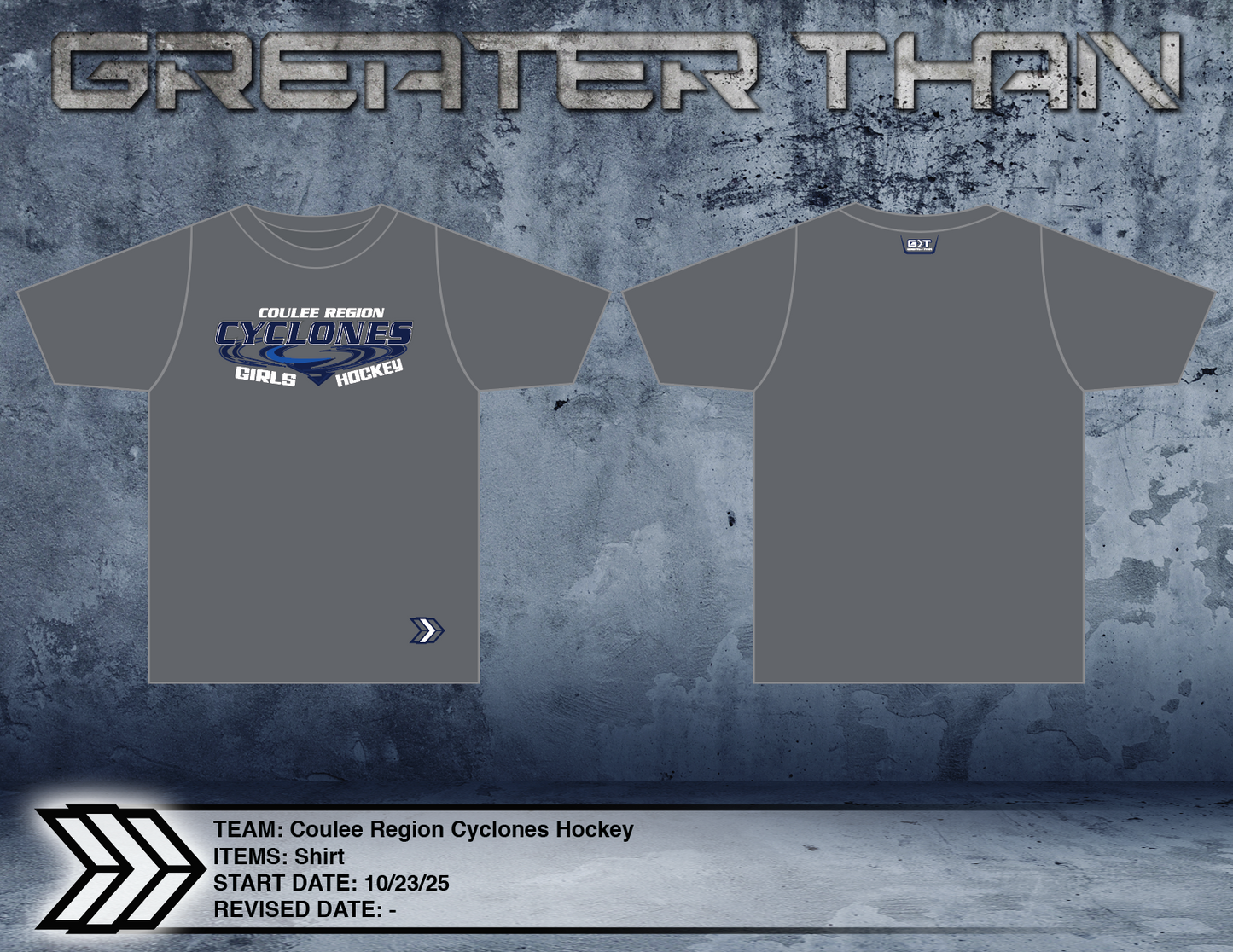 Coulee Region Cyclones Dri-FIt 1