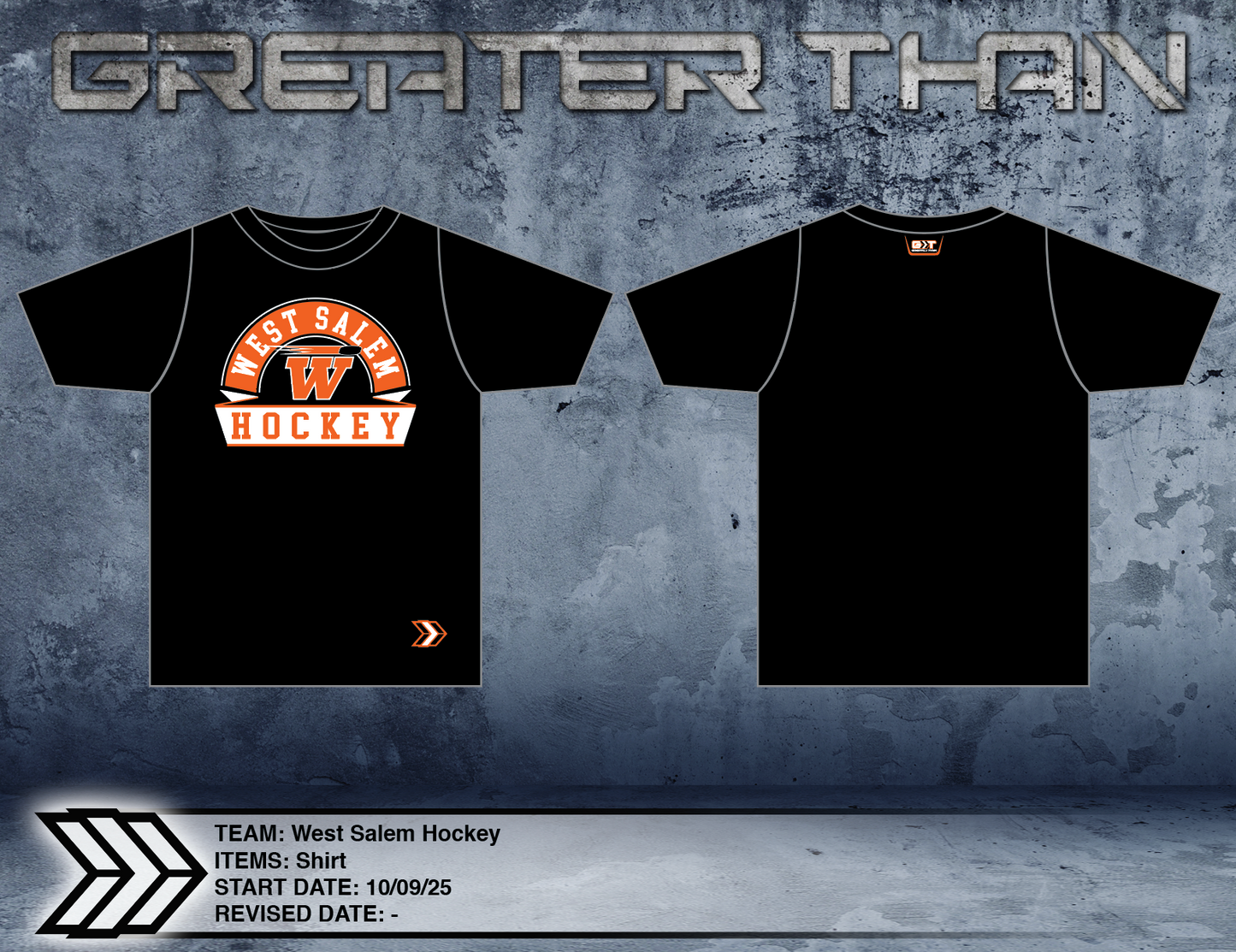 West Salem Hockey Dri-FIt (multiple colors)