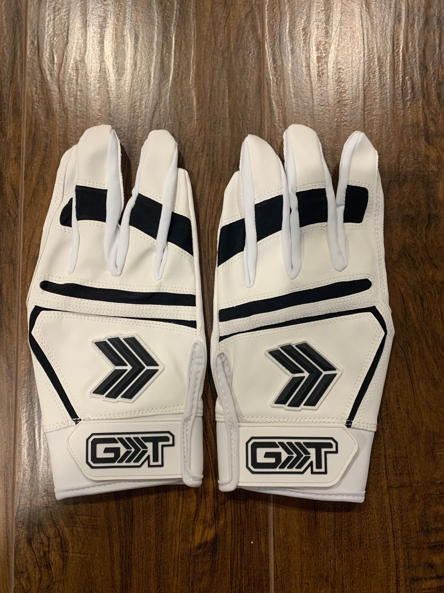 Batting Gloves- White/Black
