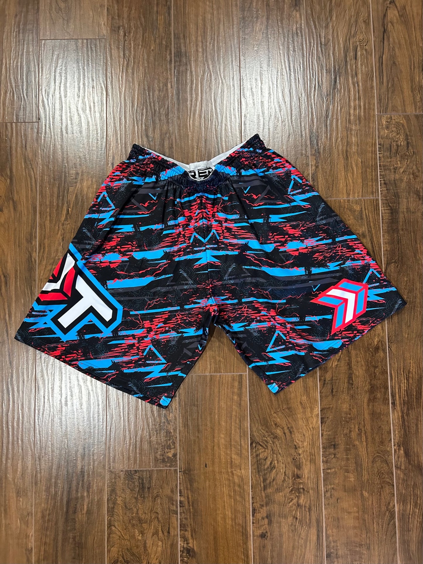 Black/Red/Columbia Fleece Shorts
