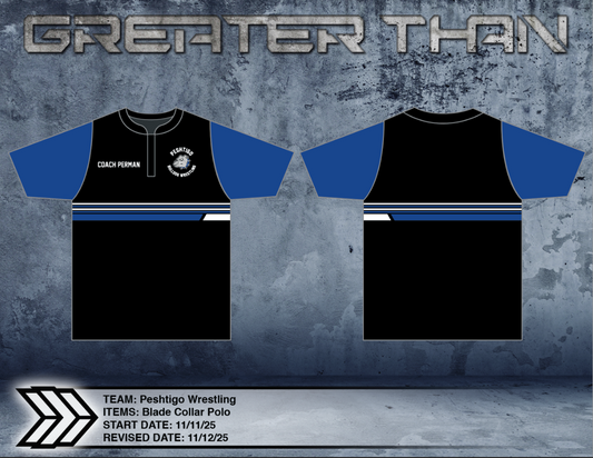 Peshtigo Blade Collar Polo 1