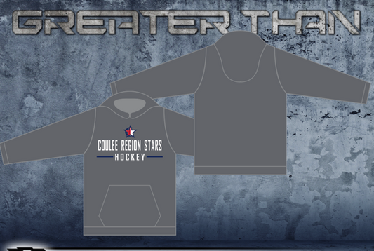 Coulee Region Stars- Starline- Hoodie (Grey)
