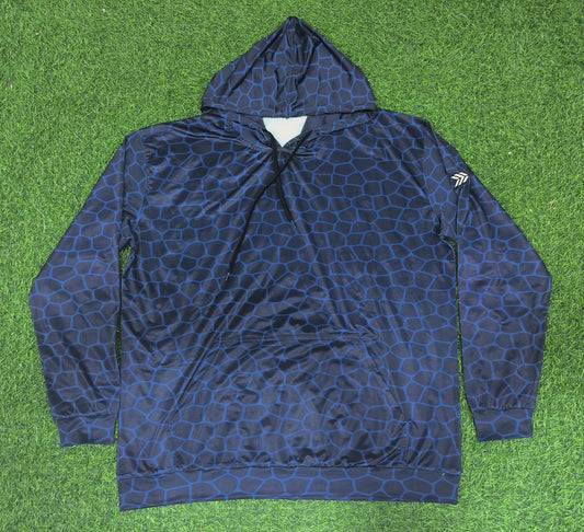 Diamond Hoodie (Navy/Blue) SPF Lightweight Material
