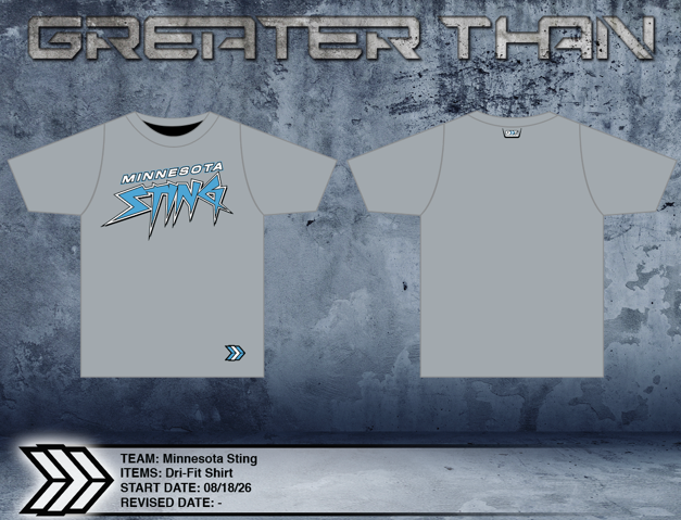 Minnesota Sting Dri-FIt (Grey)