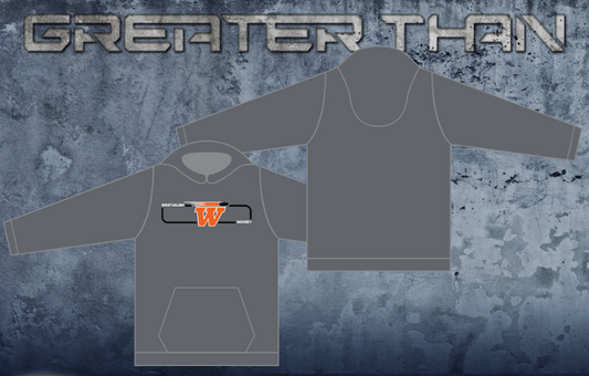 West Salem Youth Hockey Grey Team Hoodie