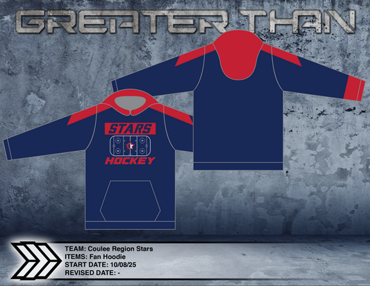 Coulee Region Stars Fan Hoodie 2025
