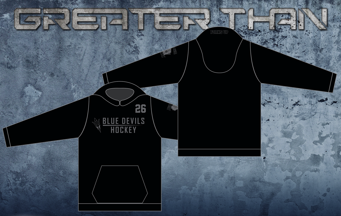 Blue Devils Black Hoodie 2026