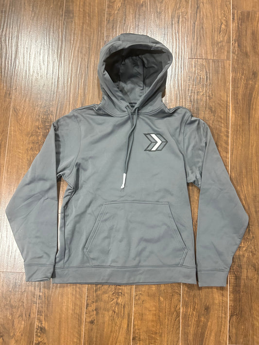 Grey Fleece Hoodie