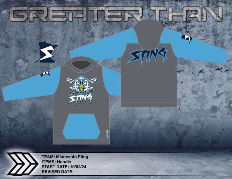 Minnesota Sting Hoodie 2