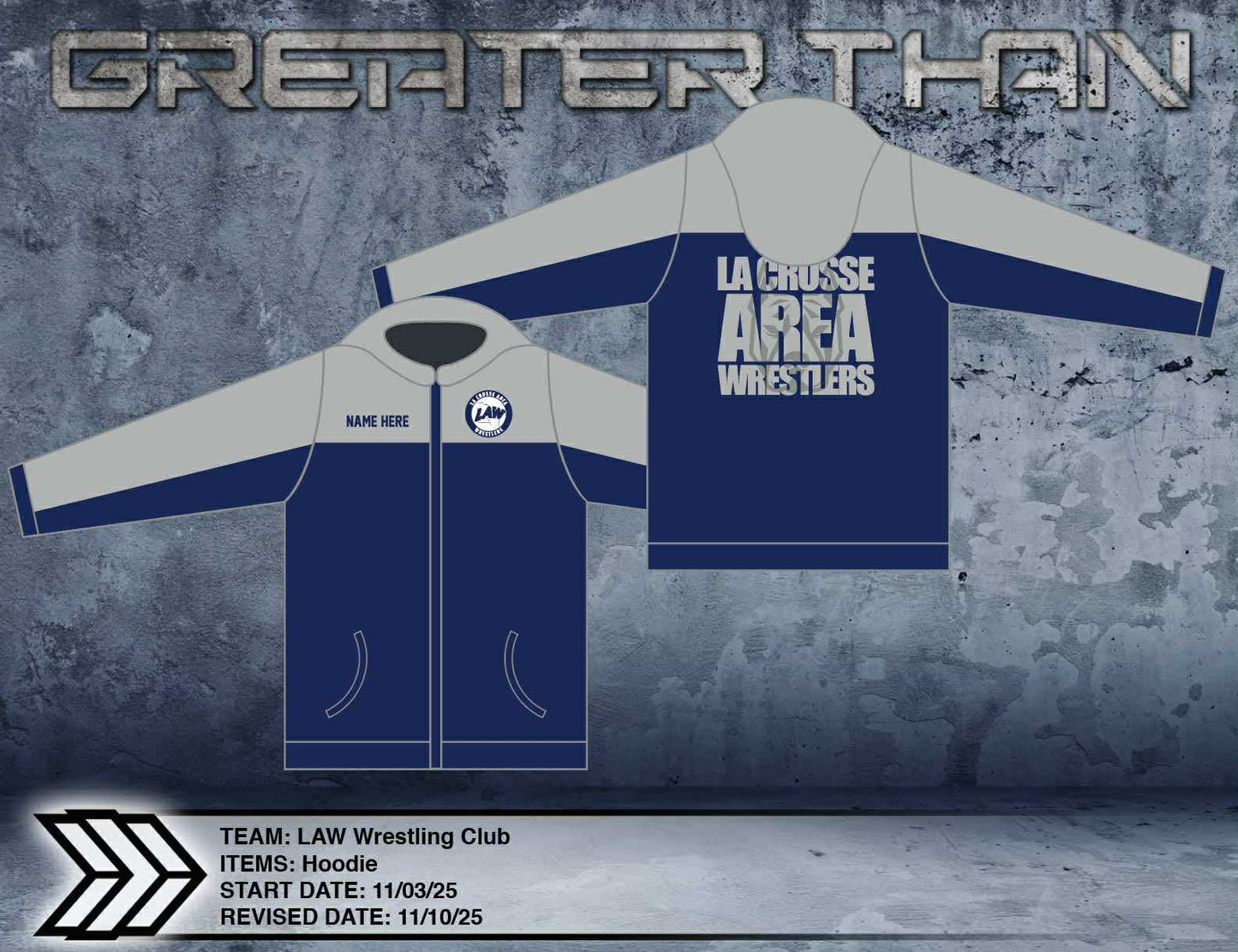 LAW Full Zip (New Mesh Fleece)