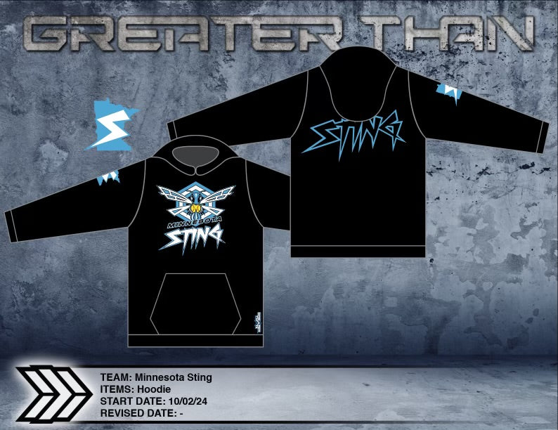 Minnesota Sting Hoodie 3