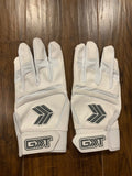 Batting Gloves- White/Grey