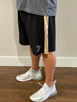 Black/Gold Breathable Shorts