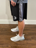 Black/Grey Breathable Shorts